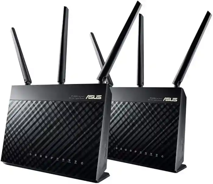 ASUS RT-AC68U AIMESH (2 Pack) Dual-Brand 3800 Mbps Gigabit...